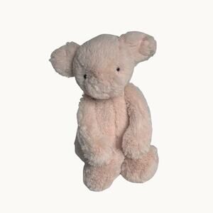 Jellycat Medium Bashful Piglet - Soft Pink Plush lovey
